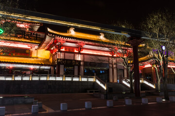 Amazing landmark in the historical city of Xi'An, ancient capital of China
