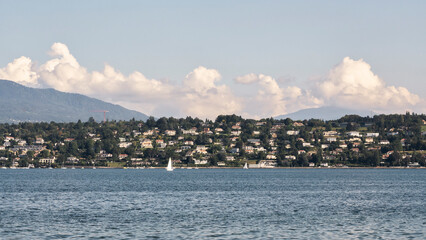Fototapeta premium lac de Genève