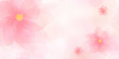 Obraz na płótnie Canvas pink flowers background