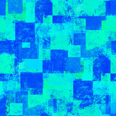 Abstract seamless pattern with acrylic painting