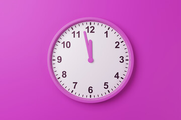 11:58am 11:58pm 11:58h 11:58 23h 23 23:58 am pm countdown - High resolution analog wall clock wallpaper background to count time - Stopwatch timer for cooking or meeting with minutes and hours