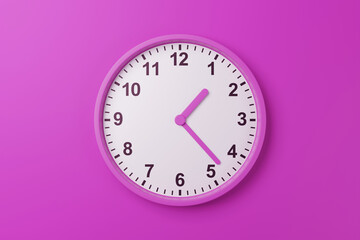 01:23am 01:23pm 01:23h 01:23 13h 13 13:23 am pm countdown - High resolution analog wall clock...