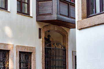 architecture in Kaleiçi, historical center of Antalya