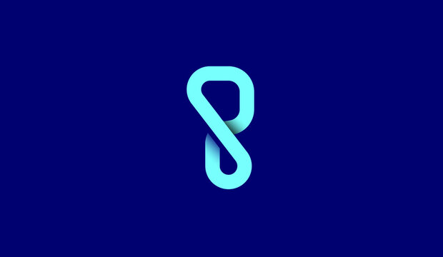 Minimalist Letter SP PS Logo Design, Editable in Vector