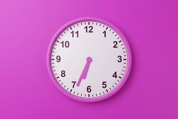 06:34am 06:34pm 06:34h 06:34 18h 18 18:34 am pm countdown - High resolution analog wall clock wallpaper background to count time - Stopwatch timer for cooking or meeting with minutes and hours