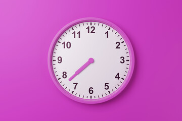 07:38am 07:38pm 07:38h 07:38 19h 19 19:38 am pm countdown - High resolution analog wall clock wallpaper background to count time - Stopwatch timer for cooking or meeting with minutes and hours