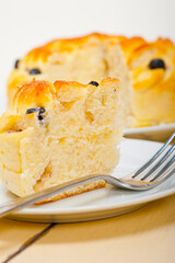 blueberry bread cake dessert