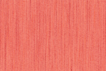 Fototapeta premium Orange,tangerine,marmalade colors fabric sample texture backdrop.Warm shade fabric strip line pattern design,lush upholstery,textile for cozy decoration interior design color 2019 abstract background.
