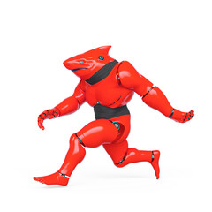 cyber shark is running