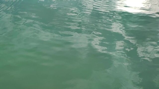 water of the m&eacute;diterran&eacute;en sea in cassis in France