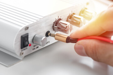 Red AUX cable