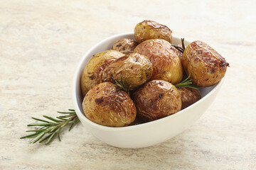 Roasted baby potato with rosemary