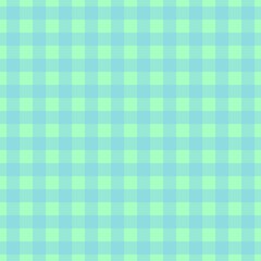 Plaid pattern. Mint on Sky blue color. Tablecloth pattern. Texture. Seamless classic pattern background.