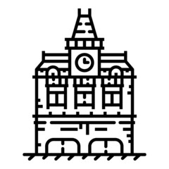 House  Flat Icon Isolated On White Background