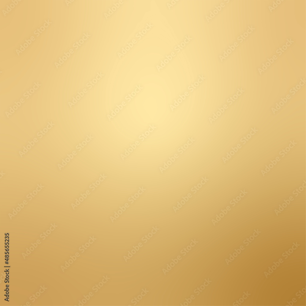 Sticker gold gradient blurred background with soft glowing backdrop, bac