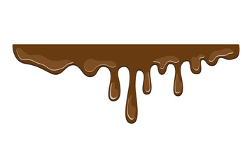 Chocolate splat vector illustration