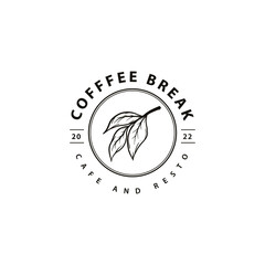 Coffee hand drawn premium template