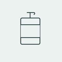 Hand_wash_soap vector icon illustration sign