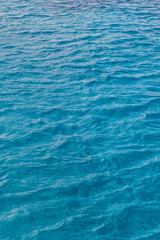 blue sea surface as a natural background