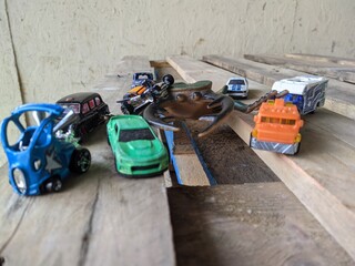 car in the street monsters 