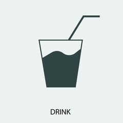 drink vector icon illustration sign 