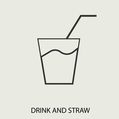 drink vector icon illustration sign 