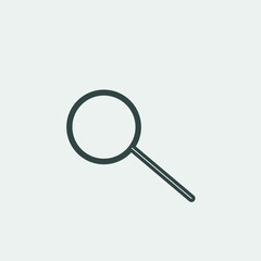 Search vector icon illustration sign