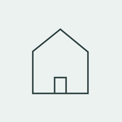 home vector icon illustration sign