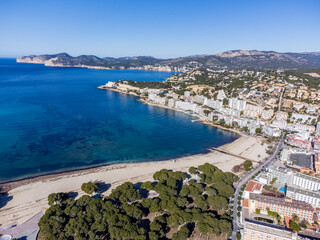 Santa Ponsa beach,  Calviá, Mallorca, Balearic Islands, Spain