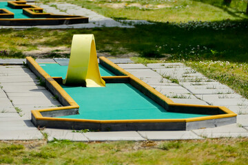 Mini Golf Field Green - 485671616