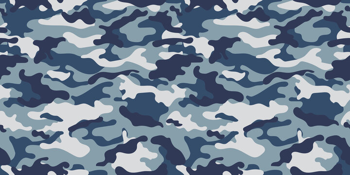 Trendy  camouflage military pattern. Vector camouflage pattern for clothing design.