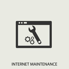 maintenance vector icon illustration sign 