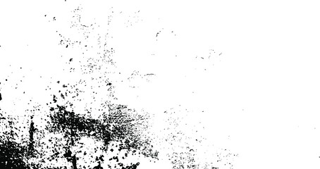 Rustic grunge vector texture with grain and stains. Abstract noise background. Weathered surface. Dirty and damaged. Detailed rough backdrop. Vector graphic illustration with transparent white. EPS10.
