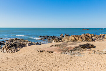 Plage de Foz do Douro &agrave; Porto