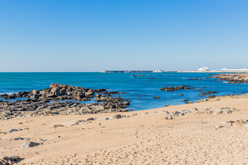 Plage de Foz do Douro à Porto