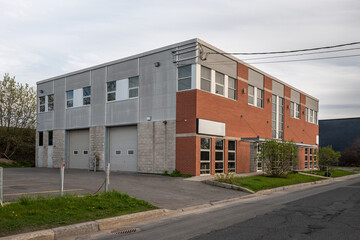 Generic small business building exterior