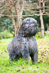 Statue at The Tomb of Khai Dinh, Hue, Vietnam, Southeast Asia