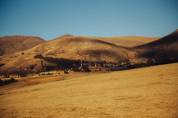 Paisajes de los andes en Sudam&eacute;rica (Peru)