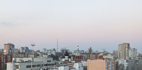 Sunrise in the city