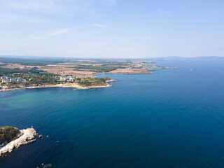 Aerial view of Town of Tsarevo,  Bulgaria