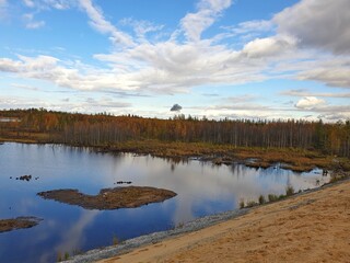 lake in the forest