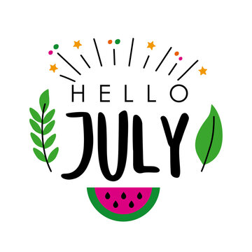 hello july month