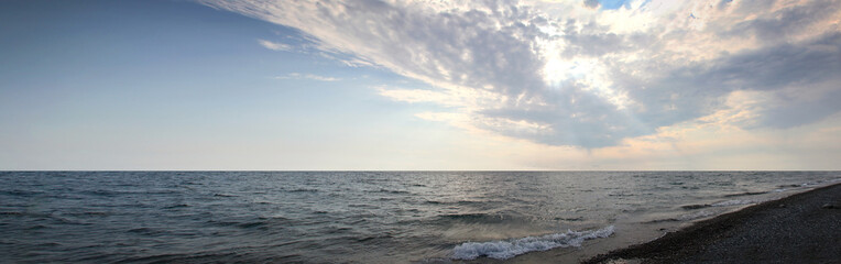 Naklejka na ściany i meble Beach on the Black Sea