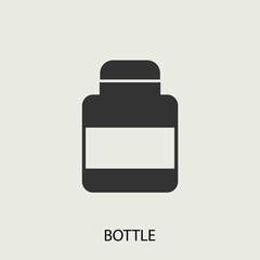 bottle vector icon illustration sign 