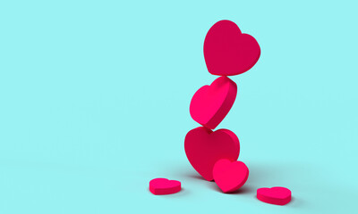 sfondo, cuoricini, cuori, san valentino, amore, cuori	
