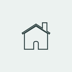 home vector icon illustration sign 