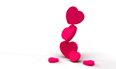 sfondo, cuoricini, cuori, san valentino, amore, cuori	
