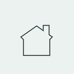 home vector icon illustration sign 