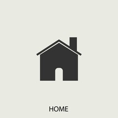 House vector icon illustration sign