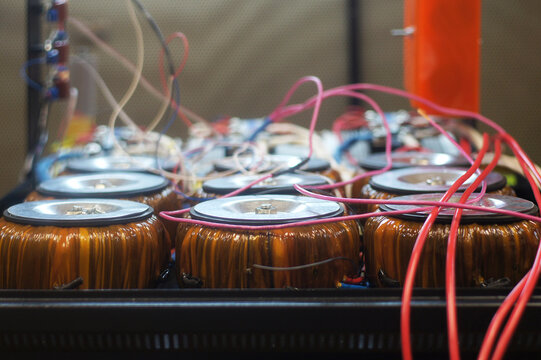 wire spools for complex equipment electricity